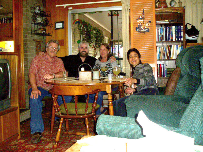 The gang celebrates!